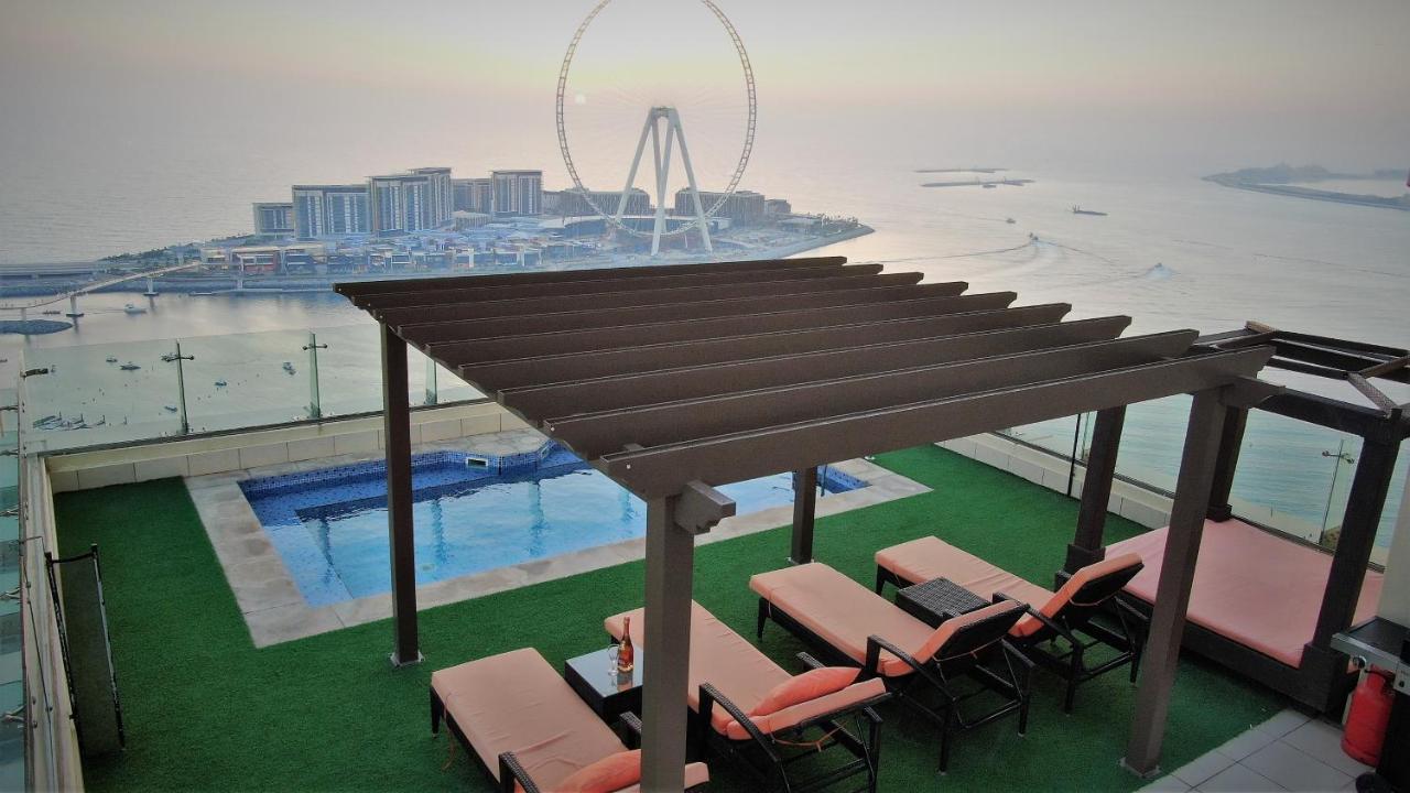 Jbr Penthouse With Terrace Pool Apartment ดูไบ ภายนอก รูปภาพ