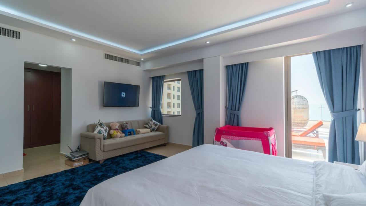 Jbr Penthouse With Terrace Pool Apartment ดูไบ ภายนอก รูปภาพ